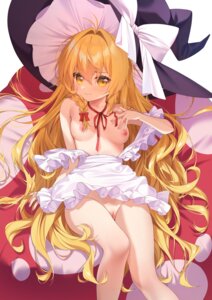 Rating: Explicit Score: 44 Tags: kirisame_marisa naked_apron nipple_slip nipples pussy touhou transistor uncensored witch User: Anonymous