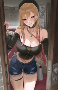 Rating: Questionable Score: 63 Tags: garter kitagawa_marin silvertsuki1 sono_bisque_doll_wa_koi_wo_suru sweater torn_clothes User: KenB