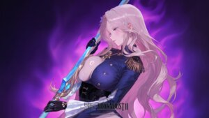 Rating: Questionable Score: 48 Tags: breasts brown_dust_ii darian no_bra origami uniform wallpaper weapon User: blooregardo