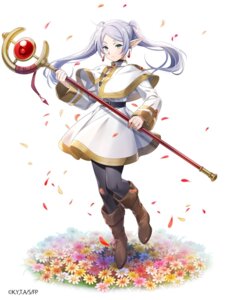 Rating: Safe Score: 24 Tags: dress elf frieren pantyhose pointy_ears shironeko_project sousou_no_frieren tagme weapon User: moonian