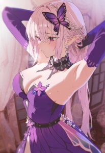 Rating: Questionable Score: 66 Tags: castorice dress honkai:_star_rail no_bra nvl pointy_ears wet User: Arsy
