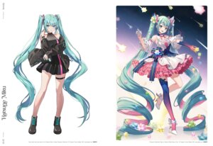 Rating: Safe Score: 22 Tags: garter hatsune_miku heels rosuuri skirt_lift thighhighs uniform vocaloid User: Anonymous