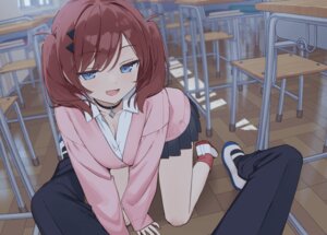 Rating: Questionable Score: 37 Tags: cleavage muninshiki open_shirt seifuku sweater User: himeno_nanako