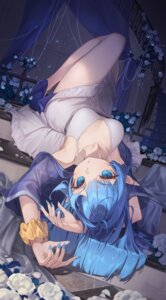 dress elf heels pointy_ears tagme