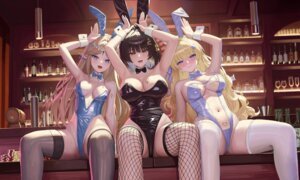 Rating: Questionable Score: 29 Tags: animal_ears bunny_ears bunny_girl cameltoe cartethyia fishnets no_bra phoebe pointy_ears rover_(female) see_through soul_(smfa2555) tattoo thighhighs wuthering_waves User: charunetra