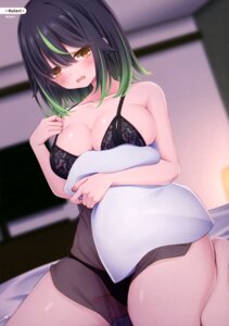 bra kulori lingerie pantsu see_through undressing