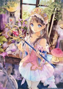 Rating: Safe Score: 5 Tags: atelier atelier_resleriana atelier_totori dress koei_tecmo totooria_helmold weapon yuyuharu User: himeno_nanako