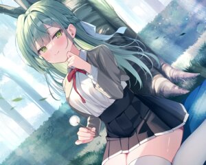 Rating: Safe Score: 4 Tags: ebihara_beniko raro seifuku thighhighs User: Arsy