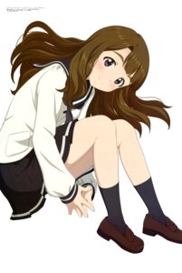 Rating: Safe Score: 22 Tags: miyao_miya seifuku shirogumi_inc. skirt_lift the_idolm@ster the_idolm@ster_million_live! User: drop