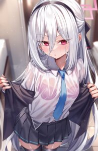 Rating: Questionable Score: 55 Tags: blue_archive bra halo ks loli see_through seifuku tendou_kei thighhighs undressing wet wet_clothes User: Arsy