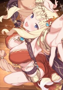 no_bra princess_connect! princess_connect!_re:dive sasaki_saren sixteenpo wet