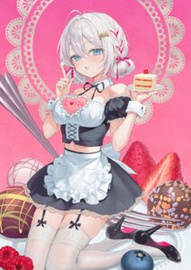 Rating: Safe Score: 7 Tags: heels maid no_bra roha see_through shimotsuki-san_wa_mob_ga_suki shimotsuki_shiho stockings thighhighs valentine User: himeno_nanako
