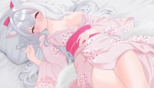 Rating: Questionable Score: 20 Tags: 3twotwo animal_ears areola iiti_(vtuber) indie_virtual_youtuber kitsune no_bra open_shirt skirt_lift tail yukata User: Anonymous