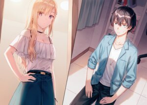 Rating: Safe Score: 15 Tags: asamura_yuuta ayase_saki gimai_seikatsu hiten User: himeno_nanako