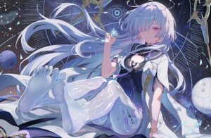 Rating: Questionable Score: 46 Tags: cameltoe feet halo kizuna mornye pantsu skirt_lift tattoo wuthering_waves User: Anonymous