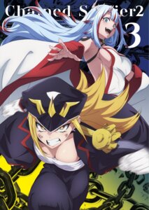 Rating: Questionable Score: 11 Tags: disc_cover horns kamiunten_mira kuusetsu mato_seihei_no_slave no_bra open_shirt sarashi tagme tattoo uniform User: VigorousMMM