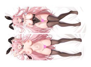 Rating: Questionable Score: 62 Tags: animal_ears breasts bunny_ears bunny_girl censored dakimakura naked nipples no_bra nopan piyopoyo thighhighs wet User: Anonymous