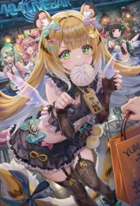 Rating: Safe Score: 49 Tags: animal_ears aria_(zenless_zone_zero) ju_fufu nangong_yu nekomimi see_through stockings sunna_(zenless_zone_zero) tail thighhighs torino_akua uniform wings zenless_zone_zero User: zyll