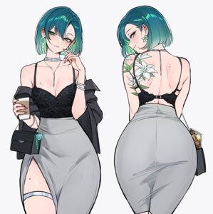 Rating: Questionable Score: 47 Tags: ass bra detexted garter lingerie qiandaiyiyu rin_(qiandaiyiyu) tattoo User: lacepanties