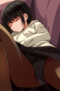 Rating: Questionable Score: 19 Tags: loli matsunaga_kouyou pantsu pantyhose see_through skirt_lift wardrobe_malfunction User: fleece111