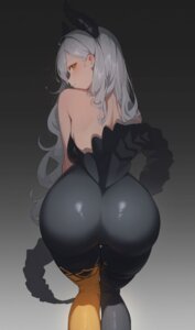 ass bodysuit garter horns melaris no_bra tagme tail