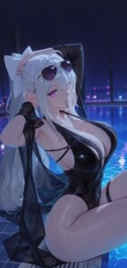 Rating: Questionable Score: 61 Tags: bafangyu garter megane pointy_ears see_through swimsuits velina_airgid wet zenless_zone_zero User: VigorousMMM