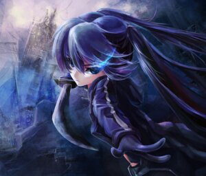 black rock shooter (character) from black rock shooter by ushas