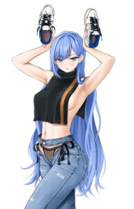 chaesu minah_(chaesu) no_bra pantsu see_through