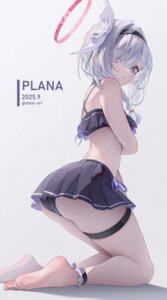 arona_(blue_archive) ass bikini blue_archive garter halo hibiki-147 loli plana_(blue_archive) swimsuits