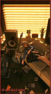 Rating: Safe Score: 9 Tags: girls_band_cry guitar iseri_nina overalls tagme User: saemonnokami