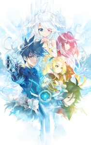 Rating: Safe Score: 7 Tags: gun heterochromia ichige_moka kei key kousai_toshi kuraugi_shion otohara_rurino susukino_obana User: moonian