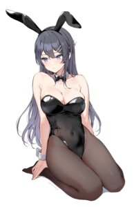 Rating: Questionable Score: 56 Tags: animal_ears bunny_ears bunny_girl kaetzchen no_bra pantyhose sakurajima_mai seishun_buta_yarou User: Spidey