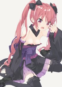 Rating: Questionable Score: 32 Tags: hazuki_watora heels japanese_clothes kani_biimu loli nipple_slip no_bra see_through stockings thighhighs wardrobe_malfunction User: himeno_nanako