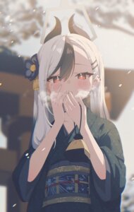 Rating: Safe Score: 33 Tags: blue_archive halo horns kazueru kimono onikata_kayoko User: Aleax