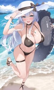 Rating: Questionable Score: 29 Tags: bikini garter sg_(satoumogumogu) sion_alfine swimsuits wet User: whitespace1