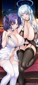 Rating: Explicit Score: 34 Tags: blue_archive garter_belt halo hayase_yuuka lingerie nipples pantsu pussy see_through shirokuma_a stockings thighhighs uncensored ushio_noa User: Arsy