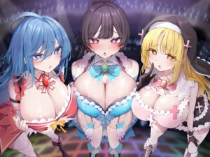 Rating: Questionable Score: 17 Tags: areola no_bra nun raru. thighhighs undressing uniform User: kiyoe Rating: Questionable Score: 17 Tags: areola no_bra nun raru. thighhighs undressing uniform User: kiyoe