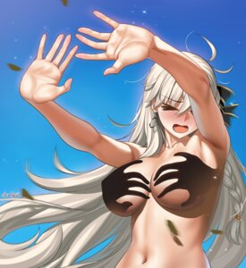 Rating: Questionable Score: 30 Tags: besmiled fate/grand_order olga_marie_animusphere topless User: VigorousMMM