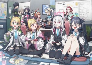 Rating: Safe Score: 32 Tags: animal_ears asuma_toki blue_archive halo hanaoka_yuzu hayase_yuuka headphones kusaka_shi maid megane mikamo_neru murokasa_akane nekomimi saiba_midori saiba_momoi seifuku skirt_lift tail tendou_aris tendou_kei thighhighs User: himeno_nanako