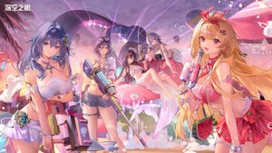 Rating: Questionable Score: 22 Tags: aether_gazer animal_ears bikini breast_hold bunny_ears garter gun megane see_through skirt_lift swimsuits tagme torn_clothes wallpaper weapon wet wet_clothes User: 过来看看