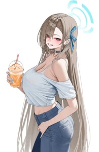 Rating: Questionable Score: 35 Tags: blue_archive halo ichinose_asuna kono_(xerondan321) see_through User: Genex