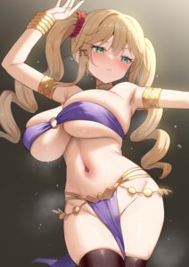 alexmaster no_bra nopan thighhighs wet