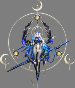 bodysuit cross_core dk_senie horns midnight_(cross_core) sword tattoo transparent_png