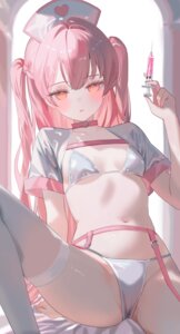 Rating: Questionable Score: 78 Tags: bikini garter_belt nurse otonoha_moe swimsuits thighhighs User: saemonnokami