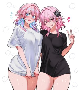 evernight from honkai: star rail by qiandaiyiyu