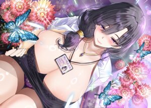 Rating: Questionable Score: 50 Tags: areola breast_hold no_bra pantsu rapurando23 skirt_lift User: Arsy