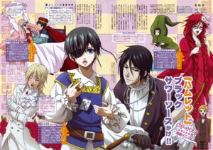 ciel_phantomhive dress eyepatch finnlan grell_sutcliff kuroshitsuji matsumoto_ayako megane sebastian_michaelis sword