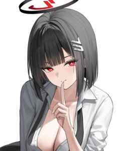 Rating: Questionable Score: 29 Tags: blue_archive dress_shirt halo no_bra open_shirt torrentduck tsukatsuki_rio User: VigorousMMM
