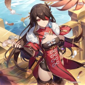 Rating: Questionable Score: 5 Tags: asian_clothes beidou eyepatch genshin_impact tagme thighhighs User: moonian