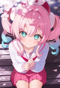 fukuro_ko_(greentea) honkai:_star_rail hyacine seifuku
